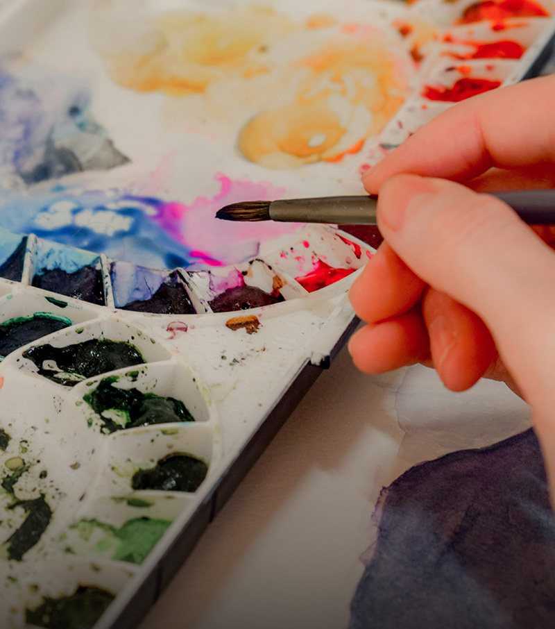 Watercolour palette